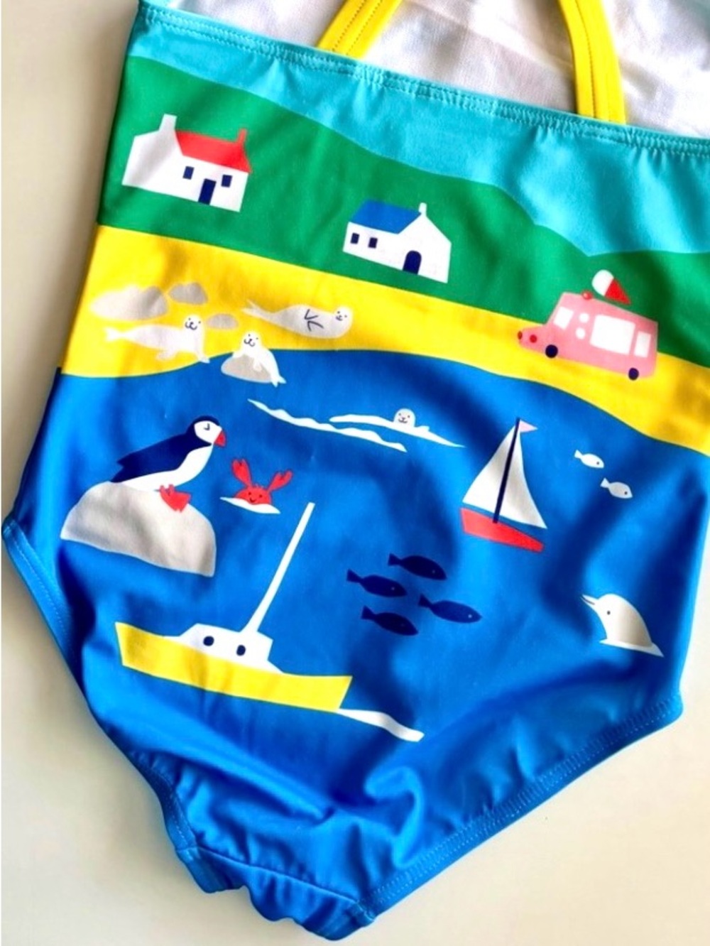 Mini Boden Seaside One‑Piece Swimsuit — 4–5Y / 110 cm - Picture 10 of 13